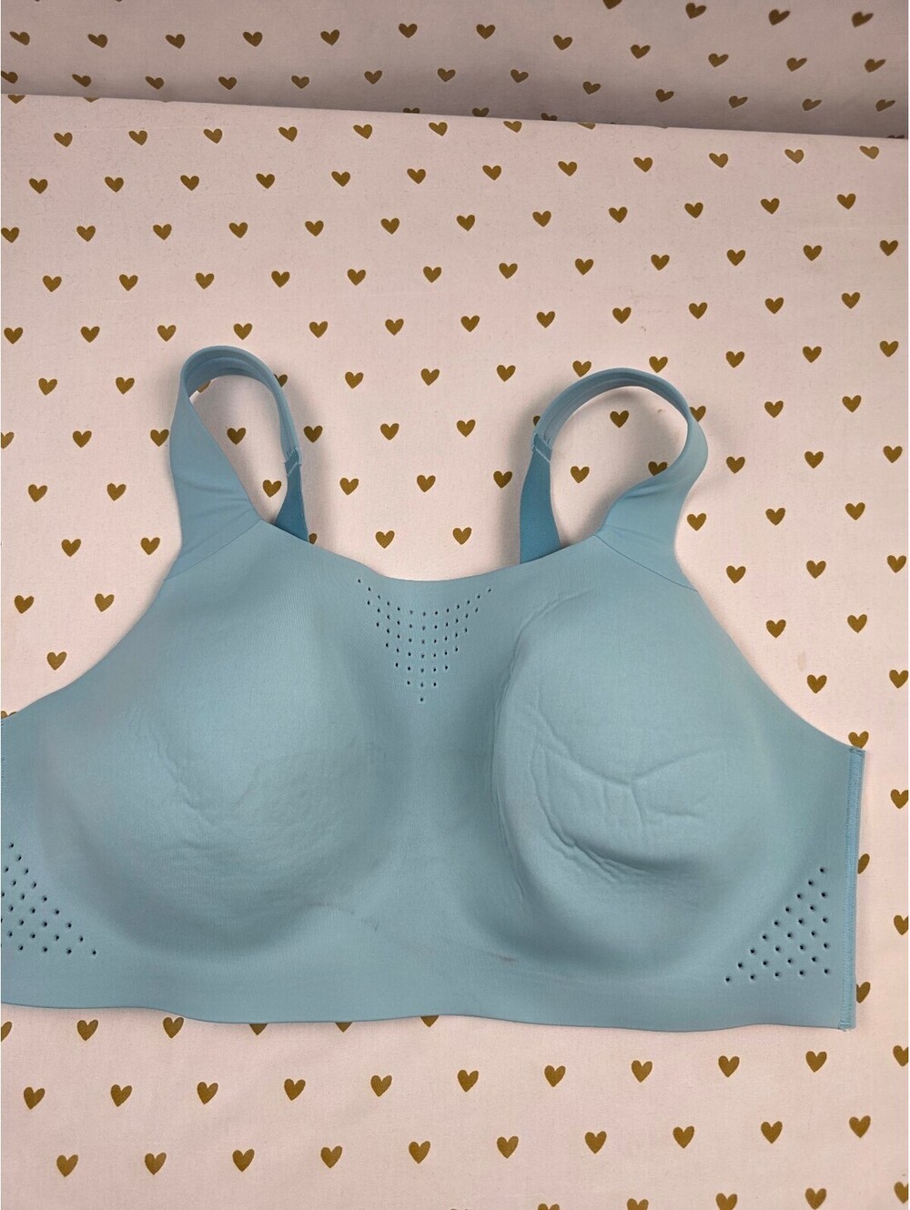 Victorias Secret Blue Supportive Tank top sports bra 40D